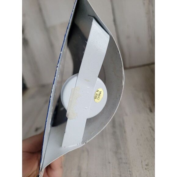 Unique metal tea light Let It Snow snowman candle holder Xmas decor - Picture 9 of 9